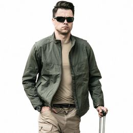 new Military Assassin Combat Training Pilot Men's Waterproof and Durable Tactical Spring and Autumn Casual Coat Jacket S0sk#