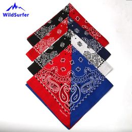 Bandanas Biker Bandana Moto Balaclava Paisley Bicycle Head Wrap Scarf Women Cotton Wristband Snood Fishing Mask B-Boy Scarves