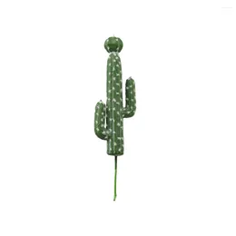 Decorative Flowers Artificial Cactus Plants Fake Succulent Tree DIY Landscaping Window