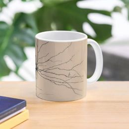 Mugs First Neuron Coffee Mug Thermal Cups To Carry Large Coffe Glass