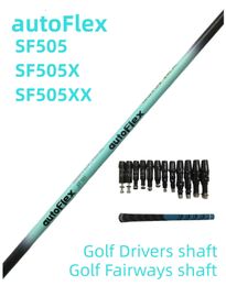 Golf shaft Autoflex Golfdrive shaft SF405/SF505/SF505x/ SF505xx Flex Graphite Shaft wood shaft Free assembly sleeve and grip 240314