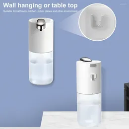 Liquid Soap Dispenser Automatic Countertop Usb Rechargeable Foaming For Home Bathroom