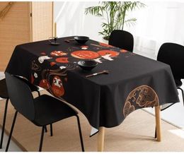 Table Cloth Solid Colour Tea Chinese Tablecloth Waterproof And Oil-proof Decro Household