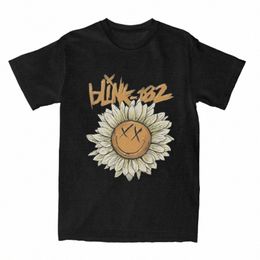 men Women Band Blink Sunfr 182 T-Shirt Merchandise Casual 100% Cott Short Sleeve T Shirt Tops Plus Size G4vb#