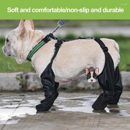 Dog Apparel Breathable Shoes Fastener Tape Waterproof Non-slip Comfortable Protectors With For Seasons