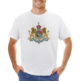 Men's Polos Sovereign Coat Of Arms (Order Pahlavi) 1932-1979 T-Shirt Tees Customizeds T Shirts For Men Pack