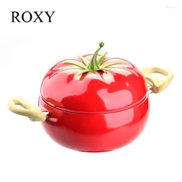 Cookware Sets Fruit Style Non-stick Aluminium Skillet Frying Pan Soup Milk Cooking Kitchen Pot Set Suitable Gas And Induction Cooker