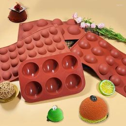 Baking Moulds Silicone Mold Pan For Pastry Molds Chocolate Sphere Ball Pops Cake Cookies Bakeware