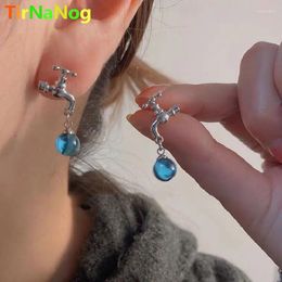 Dangle Earrings 2024 Ideas The Tap Water Droplets Stud Fashion Simple Lovely Geometry Leading Women Jewelry Gifts