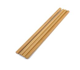 Good Quality 20cm Reusable Yellow Colour Bamboo Straws Eco Friendly Handcrafted Natural Drinking Straw5453848