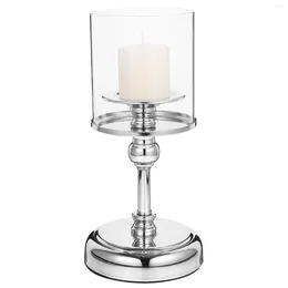 Candle Holders Windproof Holder Tealight Candelabras Menorah Home Decors Accessories Dining Table