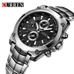 Curren8025 Karien Business Leisure Quartz Steel Band Men's Fashion Watch