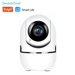 Smartcnet tuya vida inteligente 1080p câmera ip 2m sem fio wifi câmera de vigilância segurança cctv câmera bebê moniter