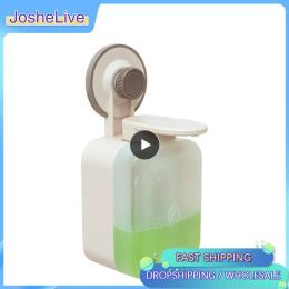 Dispensers 1~10PCS Bathroom Suction Cup Liquid Soap Dispenser Kitchen Sink Plastic Press Portable Wallmounted Hand Bottle Punchfree Bath