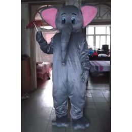 Mascot Costumes Foam Cute Elephant Cartoon Plush Christmas Fancy Dress Halloween Mascot Costume