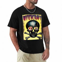 witchcraft #2 Classic Horror Comics Covers Series T-Shirt tops heavyweights mens plain t shirts v8N9#