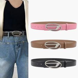 Designer Belt D Letter Belts Men Waistbands Width Man Jeans Female Skirt belts Casual Trendy hiny Golden Silver Buckle Top Quality Classical Brand Belts