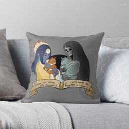 Pillow Life & Death Throw Cover Polyester Pillows Case On Sofa Home Living Room Car Seat Decor 45x45cm