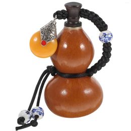 Vases Gourd Bottle Natural Chinese Hip Flask Lou Wu Water Hanging Decoration Dried Empty Sake Jar Decor Decorative Year Lids