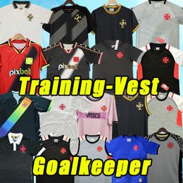 23 24 Vasco da Gama Soccer Jerseys vest shirt spcecial shirts MAXI RIOS PAULINHO FABIANO MURIQ 2023 2024 Men Black White Football Shirt Goalkeeper training vest POLO