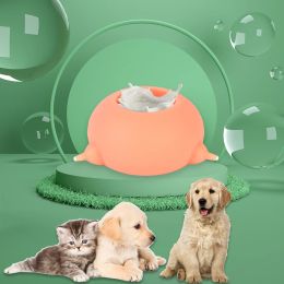 Feeding 3 Nipples Nursing Milk Bowl Silicone Pet Accesions Bubble Milk Bowl 200ML Milk Feeder Puppy Pet Nursing Bottle