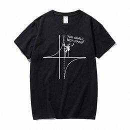 you Shall Not Pass Funny Math T-Shirt Men Graphic Graphic T Shirts Cott Casual Tshirt Men Camisa Streetwear Tops Euro Size 30Sx#