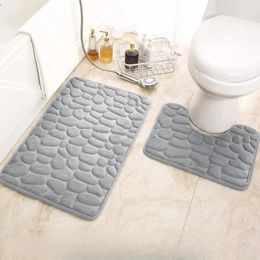 Bath Mats Soft Shower Bathroom Massage Mat Suction Cup Non-slip Bathtub Carpet Anti-skid Rectangle