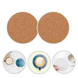 Table Mats Cork Trivets For Dishes Non-slip Insulation Pads Sublimation Car Coasters Blanks