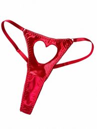 heart Cut Out Thgs, Ring Linked Intimates Panties, Women's SexyLingerie & Underwear O99Q#