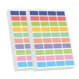 Gift Wrap 50 Sheets Children's Paper Name Stickers For Pen Labelling Multi-Coloured Permanent And Self-Adhesive