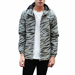 stylish Autumn Windbreaker Lightweight Zipper Closure Men Autumn Windbreaker Lg Sleeve Warm Jacket Coat for Office 581c#