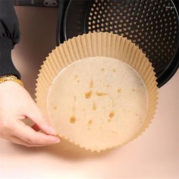 Baking Tools Kitchen 50PCS Air Fryer Disposable Paper Liner Non-Stick Oil-proof Parchment Mat Cook Microwave Oven Sheets Special