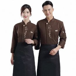 wear Food Shop Sushi Cook Uniform Hotel Work Chef Women Men Kitchen Apr Restaurant Baking Service Clothes Coat U3af#