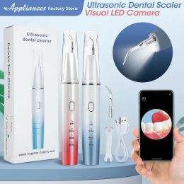 Tanks Ultrasonic Tartar Eliminator Visual Dental Scalerteeth Cleaning Tools Plaque Remover Scraper for Dental Stone Tartaro Removal