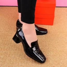 High Heels Woman Shoes Sexy Solid Color Flat Loafers Soft Business Casual Party Office Light Dress Women Pumps 240329
