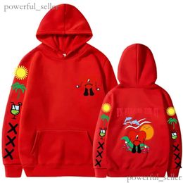 Men's Hoodies Sweatshirts Bad Bunny UN VERANO SIN TI Graphics Double Sided Print Hoodie Women Oversized Unisex Pullover Streetwear Coats 591