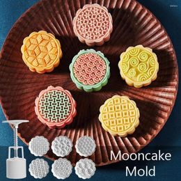 Baking Tools Mid-autumn Festival Green Bean Cake Kitchen Hand Press Mooncake Mould Moon Mould Cookie Stamp Cutter Ma'amoul Form