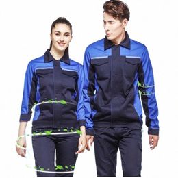 work Clothes For Men Welding Suit Car Workshop Coveralls Water Electricity Installer Mechanical Repairmen Uniforms Engineering4x G7kL#