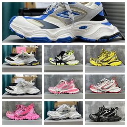 Top Brand 3XL Sneakers Shoes Dad Track 9.0 Men Women Retro Trainers Black White Yellow Mesh Nylon Summer Sports Treaded Sole Sports Runner EU35-46 eap