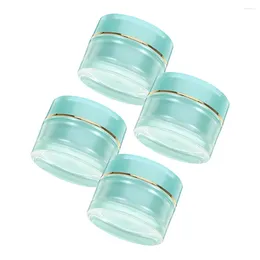 Storage Bottles 4 Pcs Bottle Buttercream Wide Mouth Container Empty Jars Tank Small With Lids Containers Acrylic Travel For