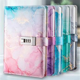 Travellers Notebook Lock Inner Office Page School Student Handbook Simple With Stationery Supplie Journal Password Combination 240326