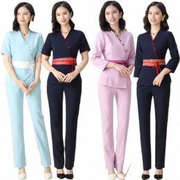 new Spa Clothing Thai Massage Uniform Beautician Sal Uniform Nail Therapist Uniform Top Quality Massage Clothing G0Gg#