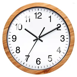 Wall Clocks Elegant Clock With Accurate Timekeeping Precise Movement Non-ticking & Easy To Hang For Various Drop