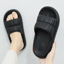 Slippers Men Soft Cloud Summer Beach Eva Sole Slide Sandals Leisure Ladies Indoor Bathroom Anti-Slip Shoes Pantuflas