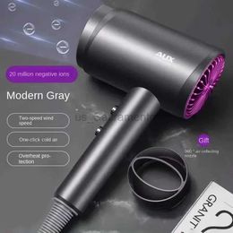Hair Dryers AUX High-Power Hair Dryer with Ionic Protection for Men and Women 220V 240329