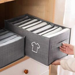 Other Home Storage Organisation Clothing storage box bedroom drawer Organiser clothing underwear T-shirt socks Organiser wardrobe storage box Y240329