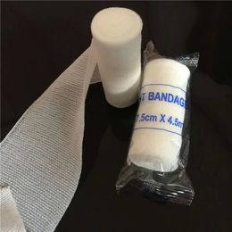 2024 Emergency Supplies PBT Elastic Bandage Medical Food and Pet Bandage for Splint Fractures First Aid Non-woven Bandage Sure, here are the