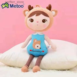 Stuffed Plush Animals Personalised 45cm New Metoo Keppel Doll Plush Stuffed Animal Kids Toys for Girl Children Birthday Christmas Gift240327