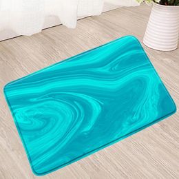 Bath Mats Marble Geometric Mat Absorption Stripe Non-Slip Rug Floor Shower Kitchen Toilet Carpet Pedal Doormat Entrance Bathroom