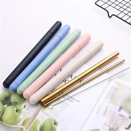 Drinking Straws 66g Dustproof Straw Easy To Clean Stainless Steel Household Products Portable Durable